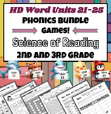 HD Word Units 21-25 Games and Activities SOR Phonics