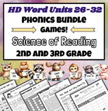 HD Word Units 26-32 Games and Activities SOR Phonics