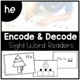 HE - Sight Word Decode and Encode Book