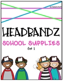 HEADBANDZ-SCHOOL SUPPLIES EDITION (Set 1)