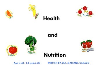 Preview of HEALTH & NUTRITION UNIT.Lesson Plan 1