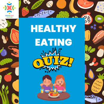 Preview of Back to school HEALTHY HABITS EATING Vocabulary and Awareness