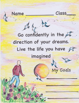 Preview of HEALTHY MINDSET -GOAL SETTING  WORKSHEET
