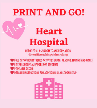 Preview of HEART HOSPITAL- CLASSROOM TRANSFORMATION