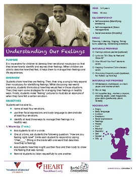 Preview of HEART Humane Education: Understanding Our Feelings