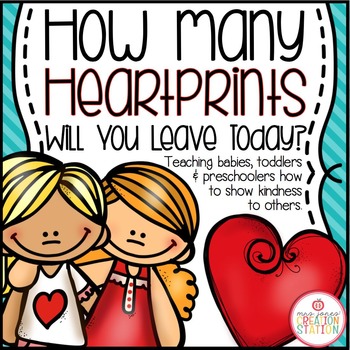 Preview of HEARTPRINTS: SHOWING KINDNESS BIBLE LESSON