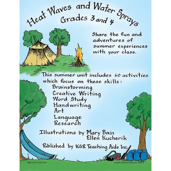 Preview of HEAT WAVES AND WATER SPRAYS Gr. 3-4