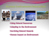 HEI - How Humans Interact with Their Environment Series