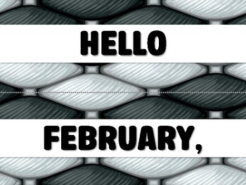 Preview of HELLO FEBRUARY, BLACK HISTORY MONTH IS HERE! Black History Month Bulletin Boa