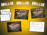 HELLO! in 12 languages: Fun, Interactive 40-slide PPT with