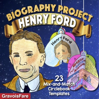 Henry Ford Mini Book - Famous Inventor Activity