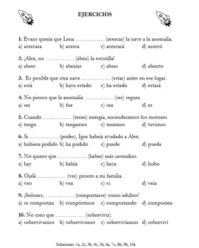 HERMES 2, para practicar el subjuntivo by Ramon Diez Galan | TpT