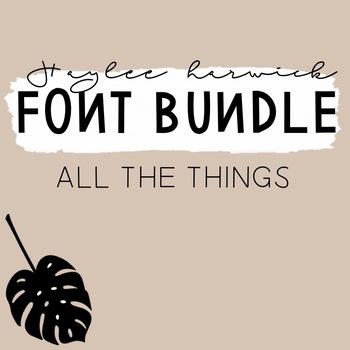 Preview of HH Fonts Growing Bundle