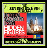 HIDDEN FIGURES ML Shetterly Prereading Bundle History INTR