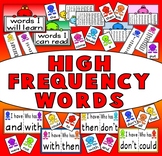 HIGH FREQUENCY WORDS RESOURCES (SIGHT WORDS) SPELLINGS READING