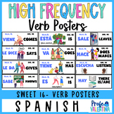 Sweet 16 in Spanish - High Frequency Words