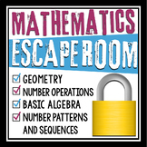 HIGH SCHOOL MATH ESCAPE ROOM