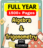 HIGH SCHOOL MATH | FULL YEAR | ALGEBRA & TRIGONOMETRY 2e |