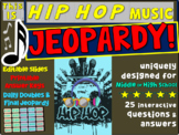 HIP HOP MUSIC JEOPARDY! Text and Visual Clues About the Ge