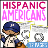 HISPANIC AMERICANS Posters | Hispanic Heritage Month Activ