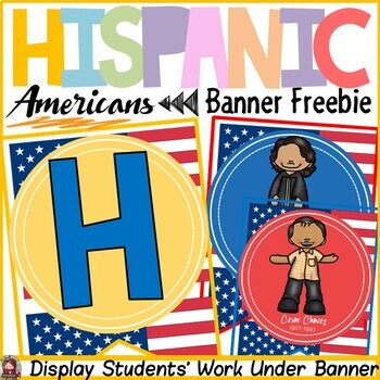 Preview of Hispanic Heritage Month Crafts Display Banners