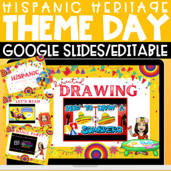 Preview of HISPANIC HERITAGE Themed Day Activities Sep 15-Oct 15