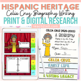 Hispanic Heritage Month Celia Cruz Biography Print & Digit
