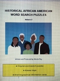 HISTORICAL AFRICAN AMERICAN WORD SEARCH PUZZLES (volume 2)