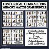 HISTORICAL CHARACTERS - MEMORY MATCHING GAME