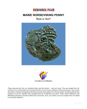 Preview of HISTORICAL MYSTERY - THE MAINE NORSE/VIKING PENNY - Is it Real or Not?