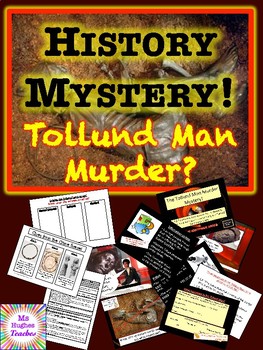 Preview of HISTORY MYSTERY The Tollund Man Murder Mystery  - Primary evidence detectives!