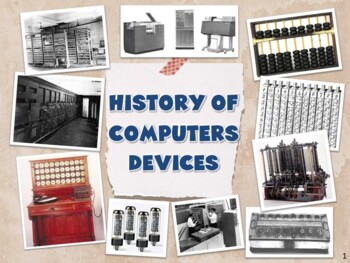 HISTORY OF COMPUTERS DEVICES POWERPOINT by STEM FUN HUB | TPT