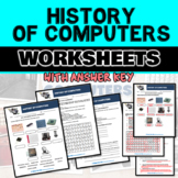 HISTORY OF COMPUTERS - Worksheet Quiz