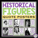 History Posters Classroom Bulletin Board Quotes Display an