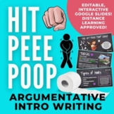 HIT PEEE POOP Argumentative Introduction Writing 