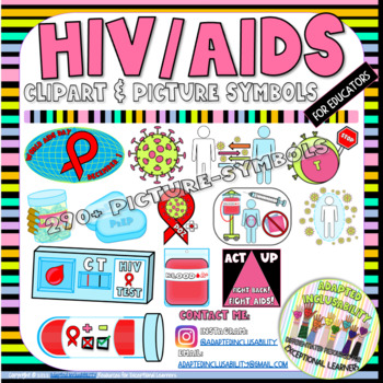 Preview of HIV/AIDS Clipart & Picture Symbols