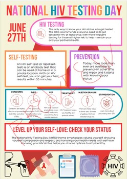 Preview of HIV: National HIV Testing Day (NHTD)