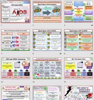 Hiv And Aids Lesson By Cre8tive Resources Teachers Pay Teachers