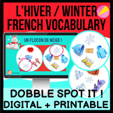 HIVER | WINTER VOCABULARY IN FRENCH | DOBBLE SPOT IT ! GAME