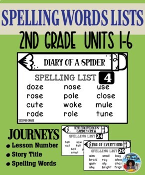 journeys grade 2 spelling words
