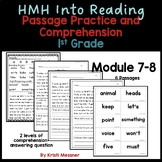 1st Grade HMH Into Reading Practice and Comprehension Modules 7-8