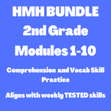 HMH BUNDLE MODULES 1-10 Graphic Organizer + Skills Practic