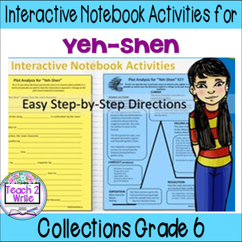 Preview of "Yeh-Shen" Interactive Notebook Activities Collection 6 Grade 6
