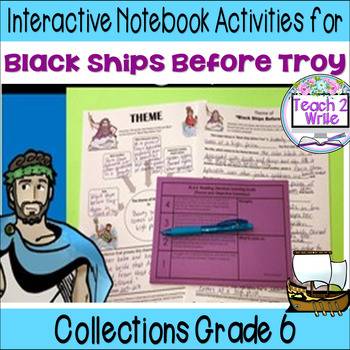 Preview of "Black Ships Before Troy" Printable Activities for Collection 6 Grade 6