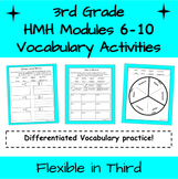 HMH G3 Into Reading M6-10 BUNDLE Critical Vocabulary Diffe