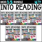 Into Reading HMH 4th Grade HALF-YEAR BUNDLE: Modules 1-5 S