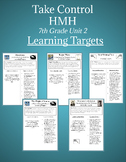 HMH Into Literature Gr 7 Unit 2 Learning Targets
