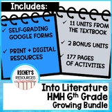 HMH Into Literature Grade 6 Growing Bundle Digital and Print