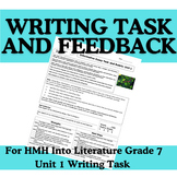 HMH Into Literature Grade 7 Unit 1 Informative Essay Writi