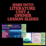 HMH Into Literature Grade 7 Unit 4 Opener Lesson Slides